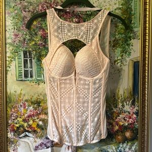 Victoria’s Secret dust pink corset